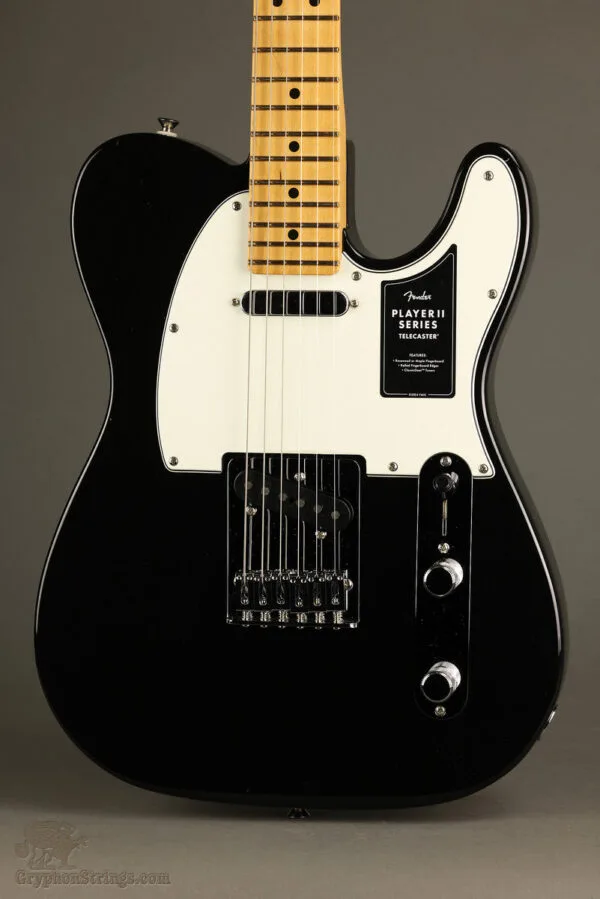 Fender Player II Telecaster®, Maple Fingerboard, Black – New