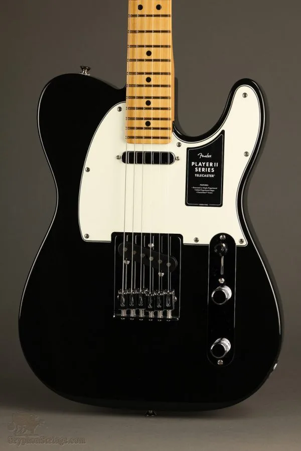 Fender Player II Telecaster®, Maple Fingerboard, Black – New