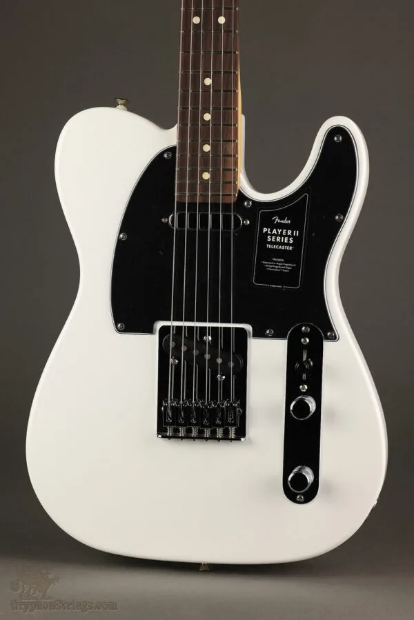 Fender Player II Telecaster®, Rosewood Fingerboard, Polar White – New
