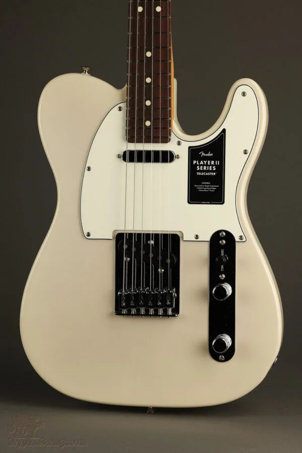 Fender Player II Telecaster®, Rosewood Fingerboard, White Blonde – New