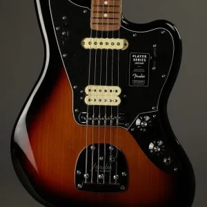 Fender Player Jaguar®, Pau Ferro Fingerboard, 3 Color Sunburst New