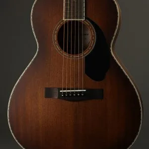 Fender PS-220E Parlor, All Mahogany, Ovangkol Fingerboard, Aged Cognac Burst New