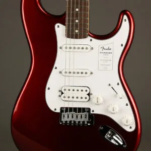Fender Standard Stratocaster® HSS, Laurel Fingerboard, White Pickguard, Candy Cola – New