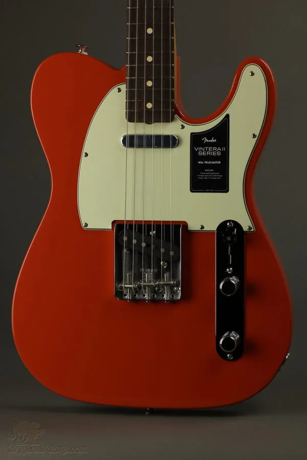 Fender Vintera® II 60s Telecaster®, Rosewood Fingerboard, Fiesta Red – New