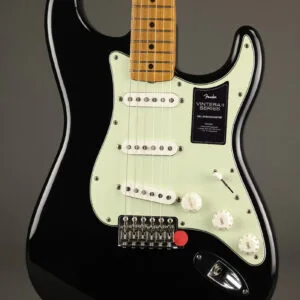 Fender Vintera® II Road Worn® ’60s Stratocaster®, Maple Fingerboard, Black – New
