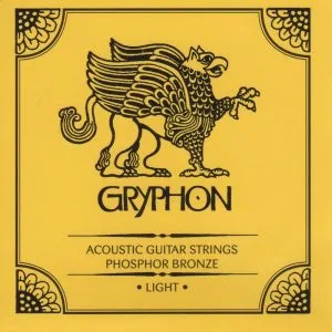 Gryphon (D’Addario) Phosphor Bronze Light Acoustic Guitar Strings