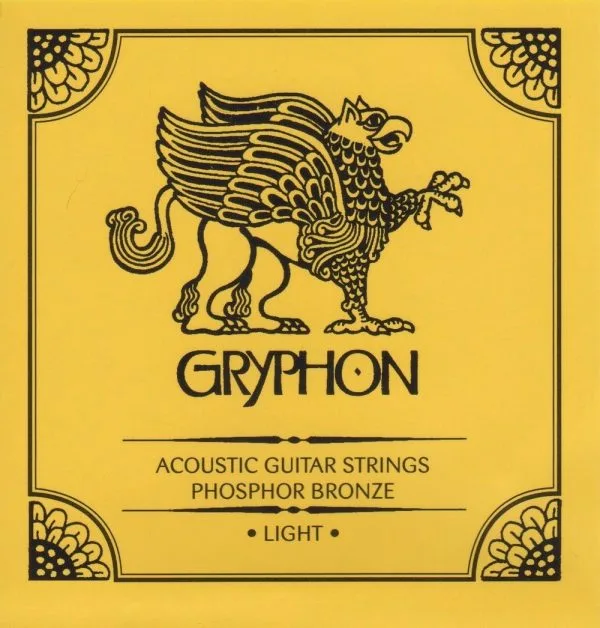 Gryphon (D’Addario) Phosphor Bronze Light Acoustic Guitar Strings