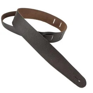 GUITAR STRAPS USA LEATHER BROWN