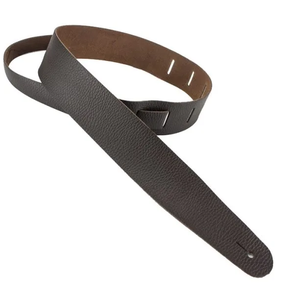GUITAR STRAPS USA LEATHER BROWN
