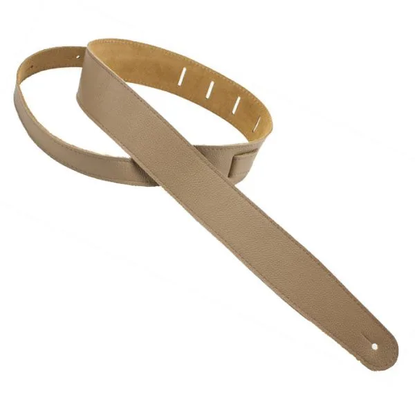 GUITAR STRAPS USA LEATHER SAND