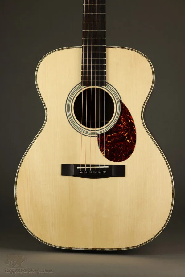 Huss & Dalton TOM Adirondack Cocobolo Steel String Acoustic Guitar – New