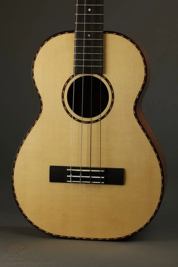 Kamaka HF-4 Deluxe Spruce Top Baritone Ukulele New