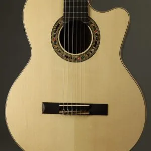Kremona Fiesta F65CW-SB Nylon String Acoustic Electric Guitar New
