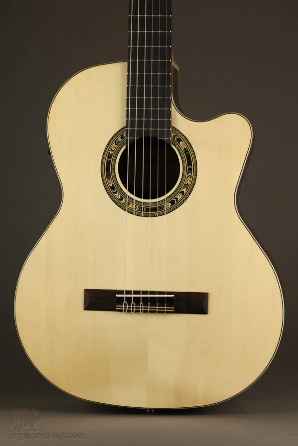 Kremona Fiesta F65CW-SB Nylon String Acoustic Electric Guitar – New
