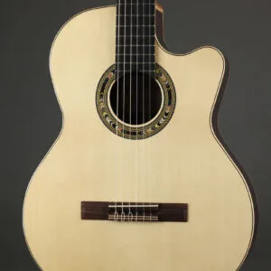 Kremona Fiesta F65CW-SB Nylon String Acoustic Electric Guitar – New