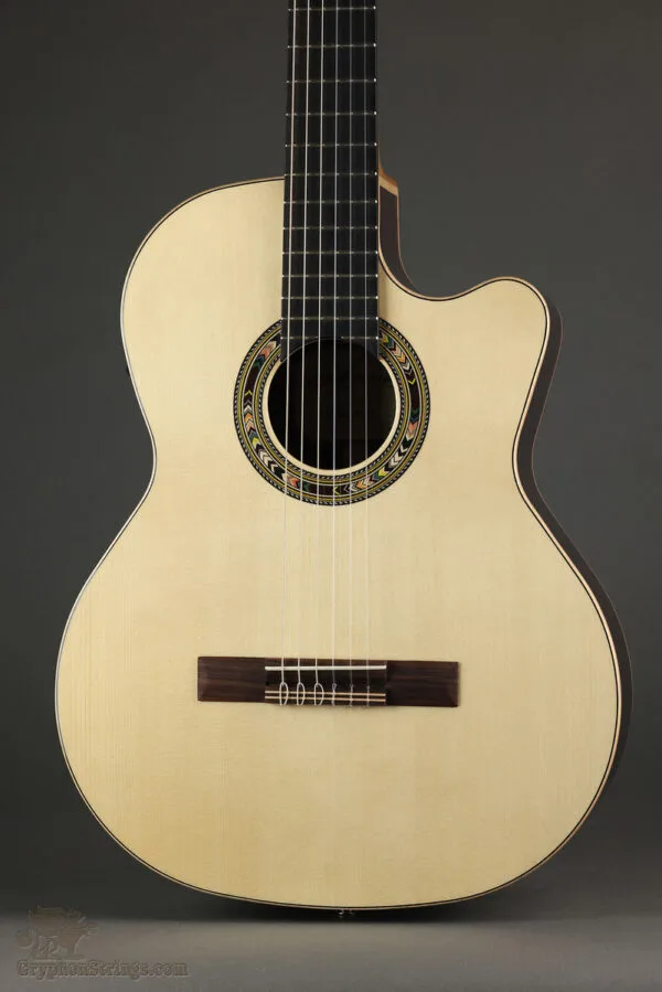 Kremona Fiesta F65CW-SB Nylon String Acoustic Electric Guitar – New