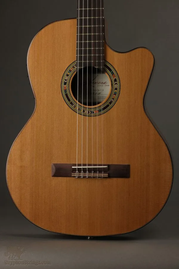 Kremona Fiesta F65CW TLR Nylon String Acoustic-Electric Guitar New