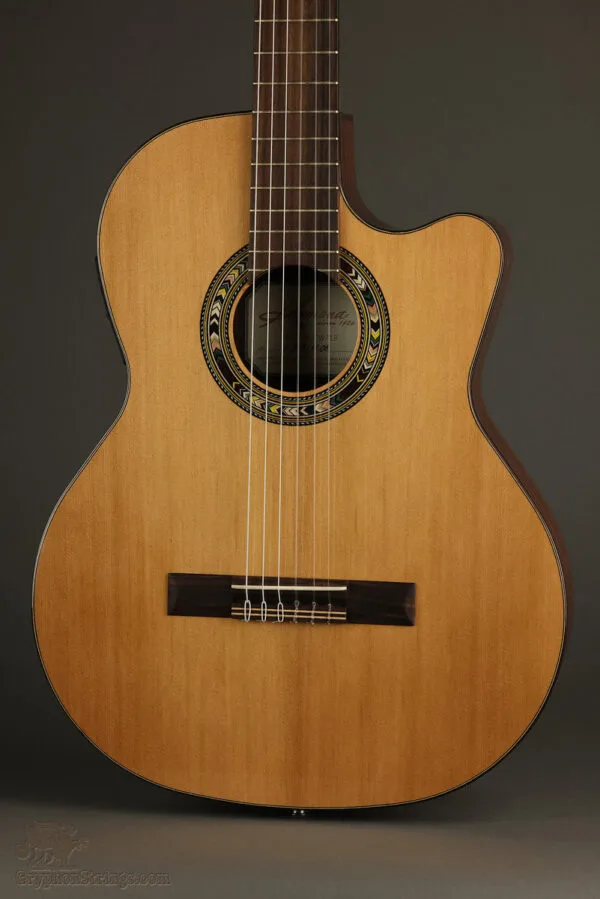 Kremona Fiesta F65CW TLR Nylon String Acoustic-Electric Guitar – New