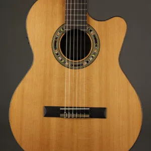 Kremona Verea Nylon String Acoustic Electric Guitar – New