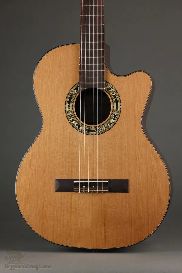 Kremona Verea Nylon String Acoustic Electric Guitar – New