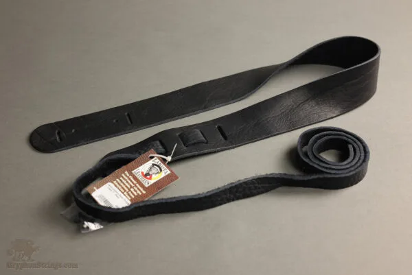 Lakota Leathers Banjo Straps – Cradle 2″, Black