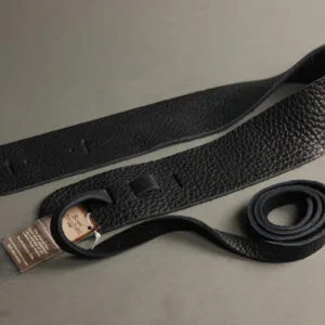 Lakota Leathers Banjo Straps – Cradle 3″, Black