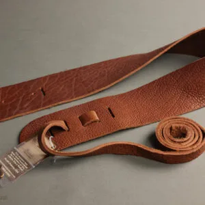 Lakota Leathers Banjo Straps – Cradle 3″, Tobacco