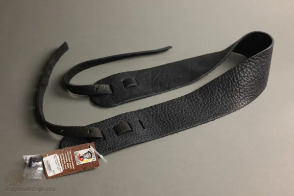 Lakota Leathers Banjo Straps – Non-Cradle 3″, Black