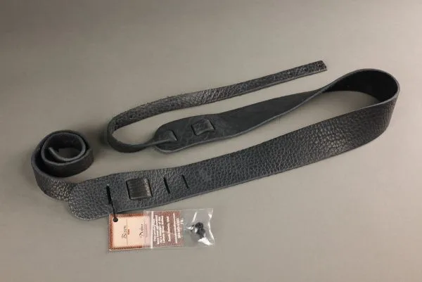 Lakota Leathers Resonator Guitar Straps 2″, Black