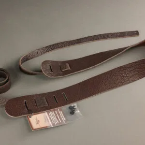 Lakota Leathers Resonator Guitar Straps 2″, Chocolate