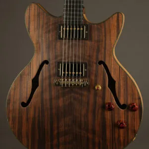 Lambdin-Morello Western Semihollow Double Top Electric Guitar – New