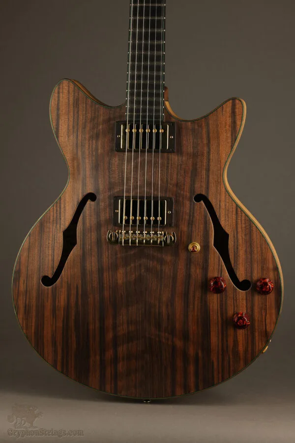 Lambdin-Morello Western Semihollow Double Top Electric Guitar – New