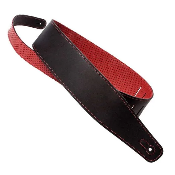 LEATHER SERIES AMALFI BLACK RED