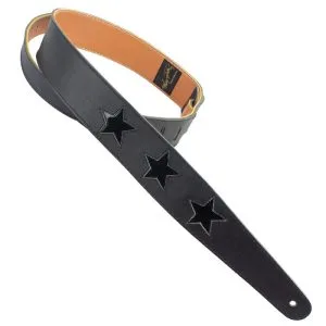 LEATHER SERIES CUT OUT BLACK STARS