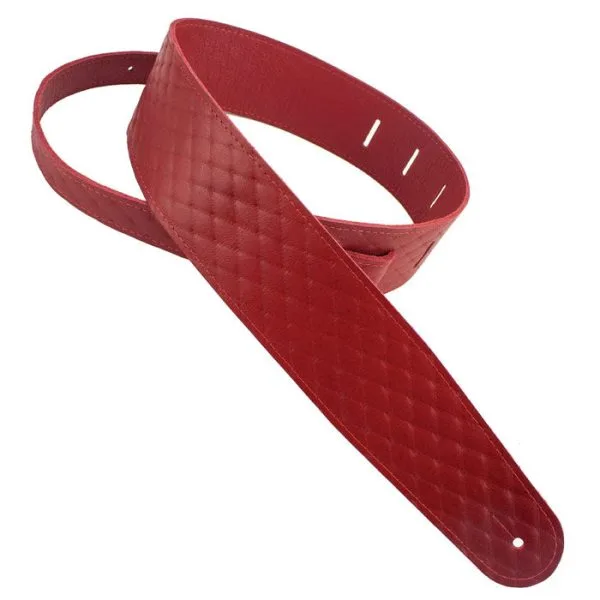 LEATHER SERIES QUILTED RED
