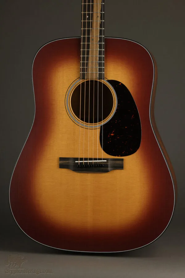 Martin D-18 Satin Amberburst Steel String Acoustic Guitar – New