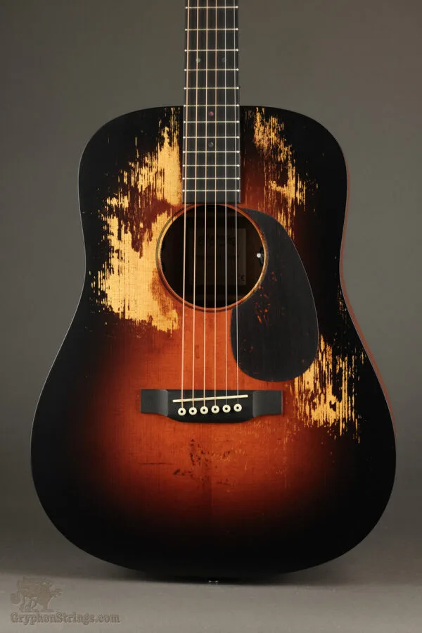 Martin D Jr E StreetLegend® Burst Steel String Acoustic/Electric Guitar – New