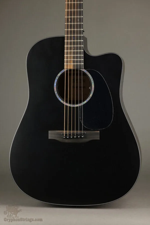 Martin Road Series DC-10E Modern Black Acoustic Electric Guitar – New