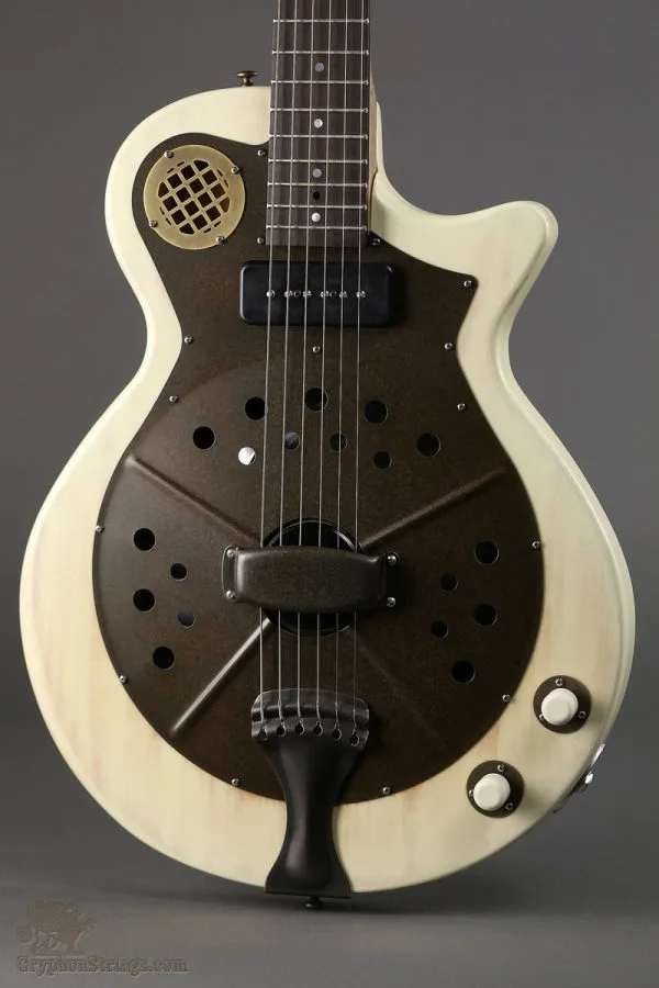 National Reso-Phonic Pioneer, RP2, WB, Translucent Ivory Resophonic New