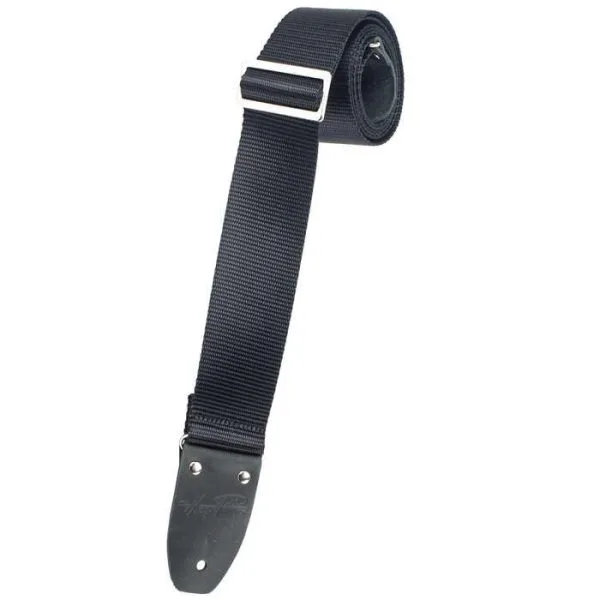 NYLON SERIES WEBBING WITH TRIGLIDE BLACK