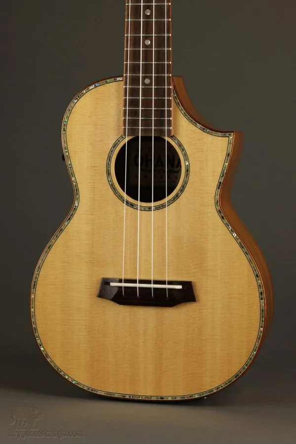 Ohana TK-70KCE Acoustic Electric Tenor Ukulele – New