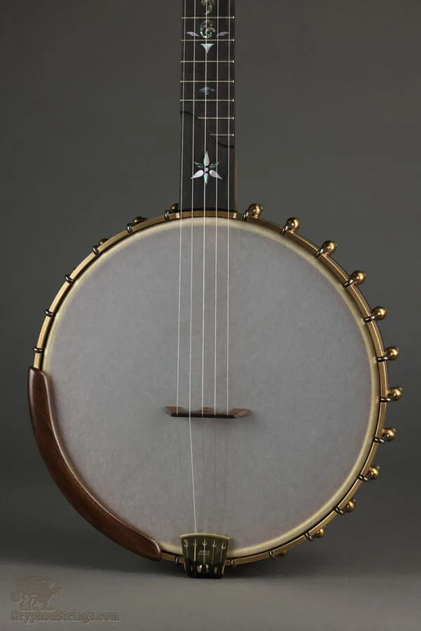 OME Juniper 12″ 5-String Open Back Banjo with Walnut Neck – New