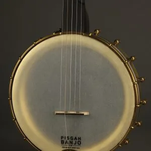 Pisgah Banjo Co. Rambler Dobson Special 11″ Brass Spun Rim, Walnut Neck, SRT scale