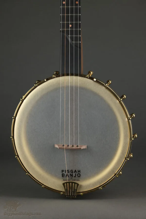 Pisgah Banjo Co. Rambler Dobson Special 11″ Brass Spun Rim, Walnut Neck, SRT scale – New