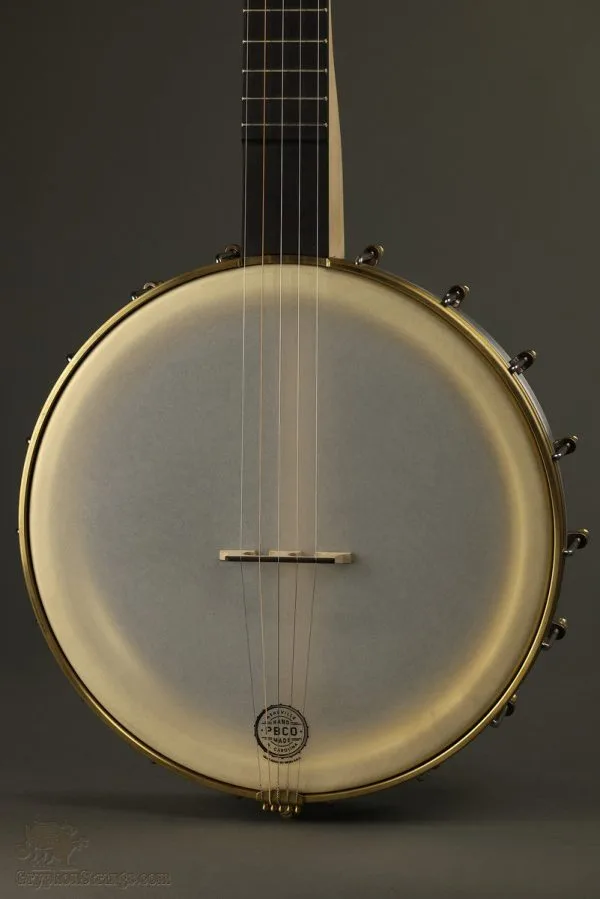 Pisgah Banjo Rambler Dobson 12″, Stainless Spun Rim, Maple Neck, SRT scale New