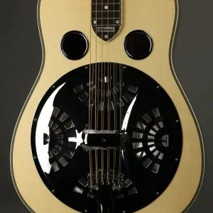 Scheerhorn L-Body Rosewood Resophonic Guitar with Fishman Pickup New