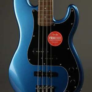 Squier Affinity Series™ Precision Bass® PJ, Laurel Fingerboard, Black Pickguard, Lake Placid Blue – New