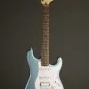 Squier Affinity Series™ Stratocaster® Junior HSS, Laurel Fingerboard, White Pickguard, Ice Blue Metallic – New