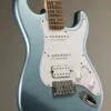 Squier Affinity Series™ Stratocaster® Junior HSS, Laurel Fingerboard, White Pickguard, Ice Blue Metallic – New