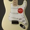 Squier Affinity Series™ Stratocaster®, Maple Fingerboard, White Pickguard, Olympic White – New